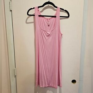 Skims Bubblegum Soft Lounge Mini Tank Dress, 3x
